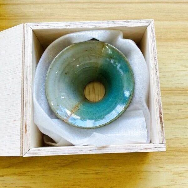 画像4: コーヒー豆専用じょうご【男ノ子焼】 (4)