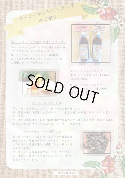 画像3: ＊数量限定＊【コスタリカ産】コーヒーチェリーシロップ 「ベーシック フレーバー」200ml (3)