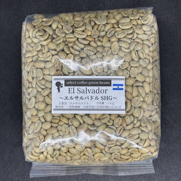 画像1: 【1kg】エルサルバドルSHG（washed) (1)